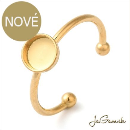 Základ na prsteň s lôžkom CHIRURGICKÁ OCEĽ 6mm, 1ks (CH1782g)